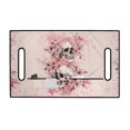thumbnail image 6 of Yuyamidu Skull Golf Cart Seat Covers Pink Flowers Club Car Seat Towel Blanket with 4 Front Pockets Fashion Golf Cart Cushion Covers, 6 of 7
