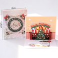 thumbnail image 1 of Tarjetas 3D de Papá Noel Pop UP, tarjetas de felicitación de Navidad, invitaciones de fiesta, regalos de Año Nuevo, tarjeta de felicitación, regalos de aniversario, postal, 1 of 5
