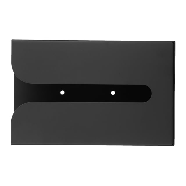 Caja de pañuelos de pared, soporte para caja de pañuelos negro, soporte para caja de pañuelos, valor excepcional