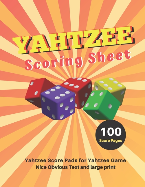 yahtzee scoring sheet v8 yahtzee score pads for yahtzee game nice