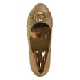 thumbnail image 6 of Badgley Mischka Girls Heel Dress Shoes. (Little Kids Big Kids), Rose Gold, 3, 6 of 7