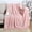 Pink, variant on Fennco Styles Pink Knitted Soft Fringe Throw Blanket 50" x 60" – Cozy Textured Decorative Sofa & Bed Throw, Warm Lightweight Boho Blanket for Living Room, Bedroom, Home Décor