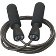 thumbnail image 1 of Lishi Professional Adjustable Steel Wire Jump Rope with Carrying Pouch by Fitness Factor Ergonomic,Durable, 1 of 7