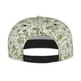 thumbnail image 2 of Susaid Green Rabbit Print Baseball Cap Hip Hop Style Flat Visor Adjustable Outdoor Cap Unisex Adjustable Breathable, 2 of 7