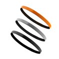 thumbnail image 4 of GARENDE 3Pcs Elastic Sport Headbands Non Slip Hair Bands for Workout Football Soccer Black Orange Gray, 4 of 9