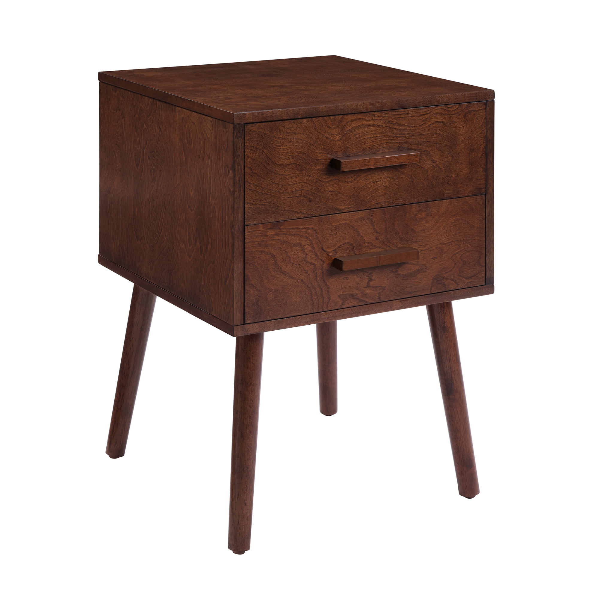 Convenience Concepts Oslo 2 Drawer End Table, Espresso
