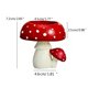 thumbnail image 4 of Mushroom Candle Holders, Mushroom Tealight Candle Holder, Red Mushroom Candle Holder Tea Scented Candle Resin, 4 of 5