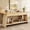 Natural, variant on Virans 70.9”Rattan Entryway Table with Drawer,Narrow Long Console Table for Living Room,Hallway,Behind Couch,Rustic Brown