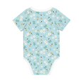 thumbnail image 5 of Balery Bee Flower Pattern Baby Climbing Clothes Infant Bodysuit Cute Infant Bodysuit Baby Romper-12 Months, 5 of 7
