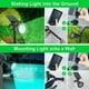 thumbnail image 3 of Luz solar para exteriores, Eofiti Foco solar para exteriores Impermeable IP65 Luces solares para exteriores Jardín con panel solar de 180 ° Iluminación solar para exteriores para jardín, exterior, camino, terraza Zhivalor ZLM-0186, 3 of 5
