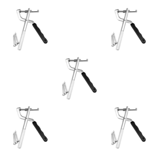 ZheElen Impact-resistant Metal Remover For All Watches Alloy Made Handheld Style A 5Set