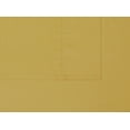 thumbnail image 2 of Brooklyn Loom Classic Cotton 200 Thread Count Solid Percale 100% Cotton Deep Pocket Mustard 3-Piece Twin XL, All Season, Adult Size, OEKO-TEX Certified, 2 of 7