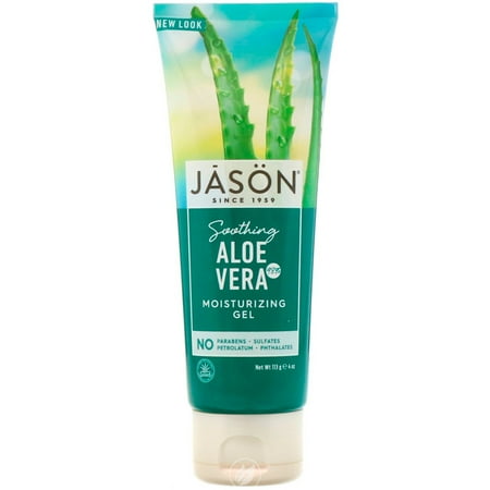 Super Aloe - Jason Natural Products Aloe Vera Super Gel 98% Tube 4 Ounce, Pack of 2