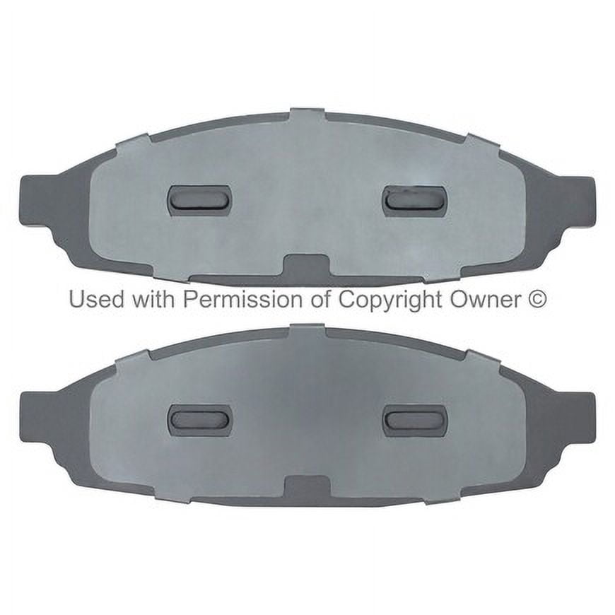 Mpa Electrical 1003-0953C Quality Built Black Series Ceramic Brake Pads W/