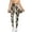 Fur Cow Print Brown White, variant on SCRAWLGOD Leopard Print Black Pink Comfortable Women's Tennis Yoga Leggings with Skirt Non See-Through Chic Sporty Clothing Stretchy Gym Pickleball Skorts Leggings, XS