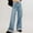 Light Blue, variant on Jeans for Women Under $15 High Rise Wide Led Versatile Fashion Button Zipper Pockets Length Pants Jeans
