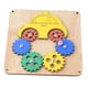 thumbnail image 3 of Tablero ocupado Montessori, juego de educativa, Material DIY, desarrollo cerebral, accesorio de enseñanza, habilidad práctica para niños en , Engranajes Engranajes de coche coloridos CUTICAT material de tablero ocupado, 3 of 8