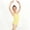 Yellow, variant on Girls Ballet Dance Bodysuits Solid Color Camisole Undergarment Dance Gymnastics Leotard 3-15 Years Yellow 11-12 Years