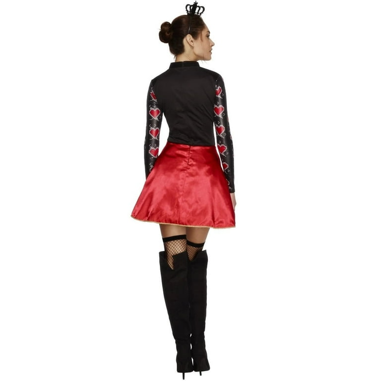 Fever Sweetheart Queen Of Hearts Adult Black Fever Sweetheart Queen Of Hearts Adult Black