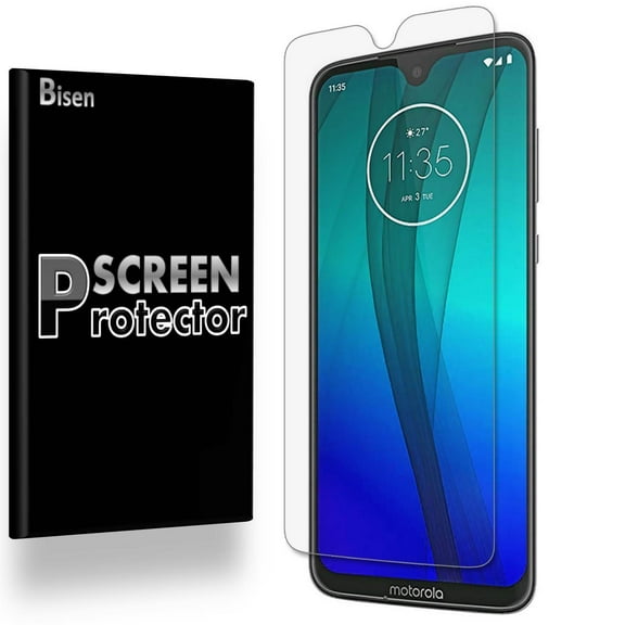 Fit For Motorola Moto G7 PLUS [4-Pack BISEN] Anti-Glare Matte Screen Protector, Anti-Fingerprint, Anti-Scratch