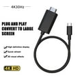 thumbnail image 4 of USB Type-C to HDMI Converter Cable 4K 30Hz For Phone Connection to TV Adapt, 4 of 7