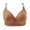 Khaki, variant on Hfnxid Women Bras Under $ 5.00,Woman's Printing Push Up Large Size Daily Bra Underwear No Rims