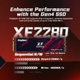 thumbnail image 4 of KingSpec 512GB M.2 NVMe PCIe 4.0 Gen4- 4800MB/s, 3D NAND Flash Internal Solid State Drive for PS5 Desktop Laptop, 4 of 9