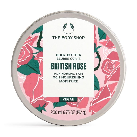 Manteca corporal The Body Shop British Rose 200 ml vegana