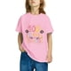 thumbnail image 4 of Fiudx Camiseta para Niños, Blusa Escolar de Tela Suave, Blusa Informal Cuello Redondo, Camisa de Verano de Manga Corta, Atuendo Diario, Moda para Niños y Niñas, 95 % Poliéster., 4 of 6