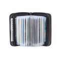 thumbnail image 3 of LQCrafK Leather Credit Card Holder Wallet RFID Blocking Secure Card Case Zipper, 3 of 5