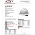 thumbnail image 2 of Hard Hat Evolution Deluxe 6161 280-EV6161-10V de ala completa, 2 of 5