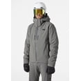 thumbnail image 3 of Chaqueta Helly-Hansen Alpha Lifaloft 876 Concrete Waterproof para hombre, 3 of 6