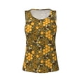 thumbnail image 4 of Gaeub Bees and Honeycombs Women's Workout Tank Tops Lightweight Sleeveless Shirts for Women for Athletic Running Tennis Yoga - Large, 4 of 9