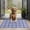 Blue and White Checkered Pattern, variant on Yellow and Black Checkered Pattern Washable Non Slip Indoor Door Mat, Decorative Entry Rug for Entrance, Bedroom, Kitchen, Bathroom, 16"x24"