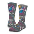 thumbnail image 3 of Unisex ISlide Miami Heat Chalk Socks & Slide Sandals Bundle, 3 of 3