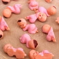 thumbnail image 3 of Mini Bebés De Plástico Para Decoración De Fiestas, Decoración De Fiestas, Baby Shower, Juego De Cubitos De Hielo (1 Pulgada, 60 Unidades, Color Rosa), 3 of 3