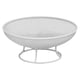 thumbnail image 1 of Frutero con pedestal, cesta, soporte para verduras, plato, organizador de regalos familiares con patas Blanco, 1 of 9