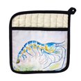 thumbnail image 1 of Betsy Drake PT753 Blue Shrimp Pot Holder, 1 of 1