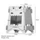 thumbnail image 3 of Camping Stove Stainless Steel Backpacking Stove Potable Wood Burning Stoves for Picnic BBQ Camp Hiking, 3 of 5