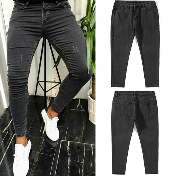 JHLZHS Man Pants for Men Fashion Men's Mid-Waist Outdoor
