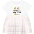 thumbnail image 3 of Inktastic 2026 Happy New Year Girls Baby Dress, 3 of 5