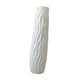 thumbnail image 4 of Jarrón cilíndrico grande para suelo, objeto decorativo, maceta para ramas de diseño moderno. Blanco, 4 of 9