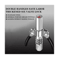 thumbnail image 4 of Grease Coupler Heavy-Duty Quick Release NPTI/8 10000 Two Press Easy to Oil Grease Injector, 4 of 7