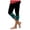Green, variant on Mnuaqn Floral Capri Pants for Women High Waist Tummy Control Printed Leggings Trendy Casual Dressy Comfy Silm Fit Tights (M, Khaki)