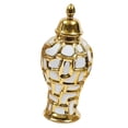 thumbnail image 4 of veasfak Porcelain Decor Jar Decorative Bud Vase Home M M, 4 of 9
