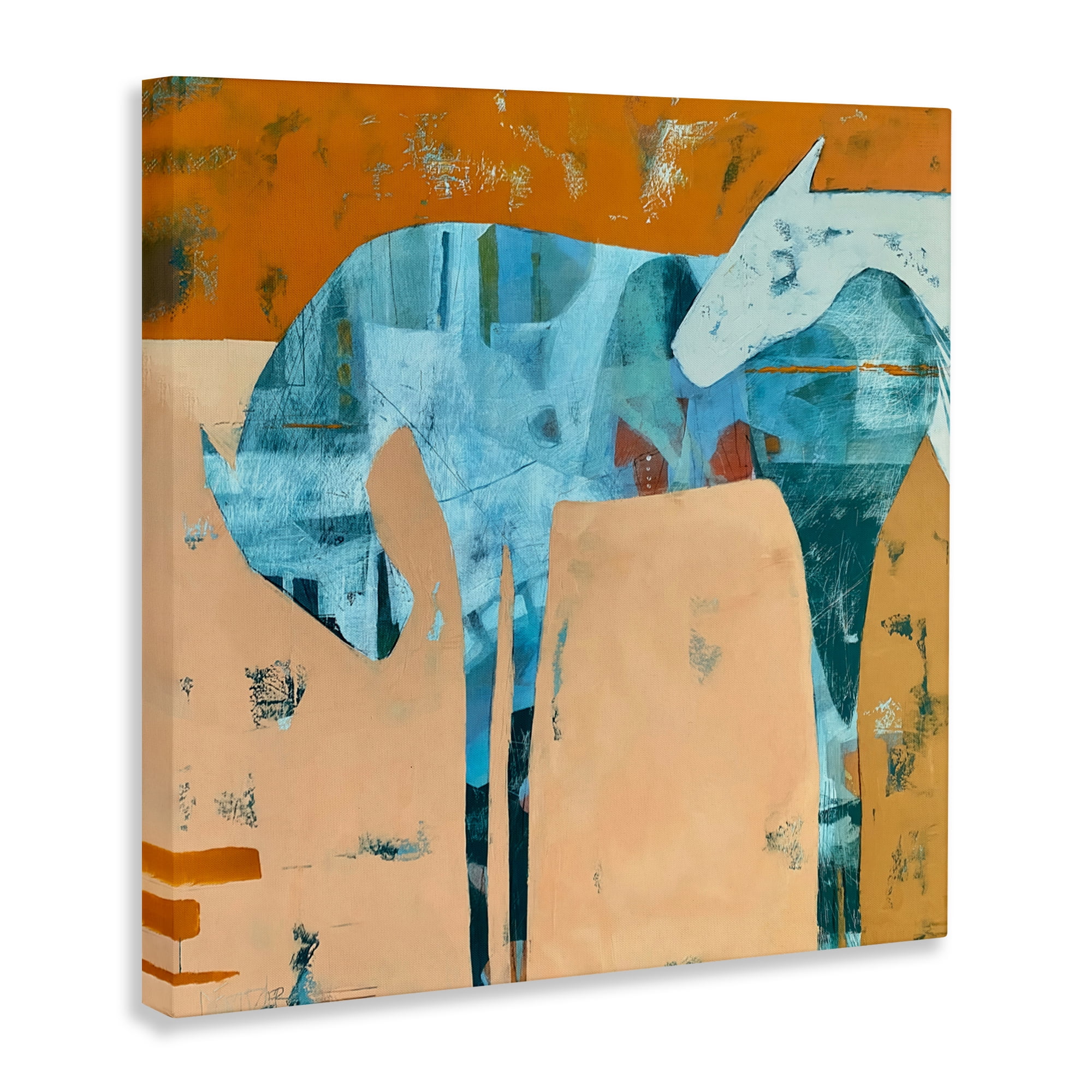 Kindred Crush Horses Canvas Wall Art, design by Dianna Fritzler