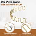 thumbnail image 3 of Upholstery Spring Replacement Kit, 15.75" Carbon Steel Repair Kit, Black, 3 of 7