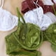 thumbnail image 4 of Conjunto de ropa interior de encaje satinado ultrafino para pecho grande, pecho pequeño, sujetador femenino antiflacidez, 4 of 5