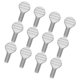 thumbnail image 4 of 12pcs Stainless Steel Thumb Screws for Rotisserie Forks – Durable, Heat Resistant BBQ Grill Accessories for Air Fryer, Oven, and Easy Cleaning, 4 of 5