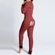 thumbnail image 1 of Pijama con solapa de botones para mujer, ropa de dormir estampada de Navidad, ropa de salón de manga larga, mono de otoño, ropa de casa de deseo de una pieza, 1 of 3